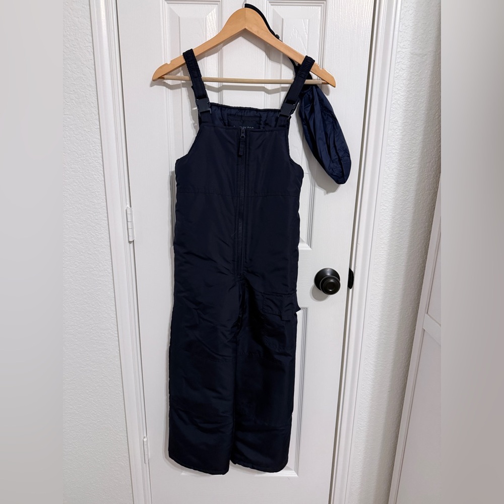 London Fog Dark Blue Snow Bib
